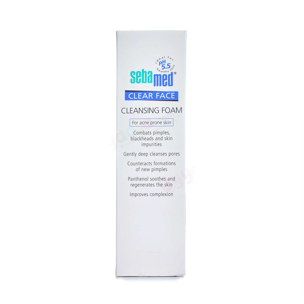 SEBAMED Clear Face Cleansing Foam Soap Free 150ml