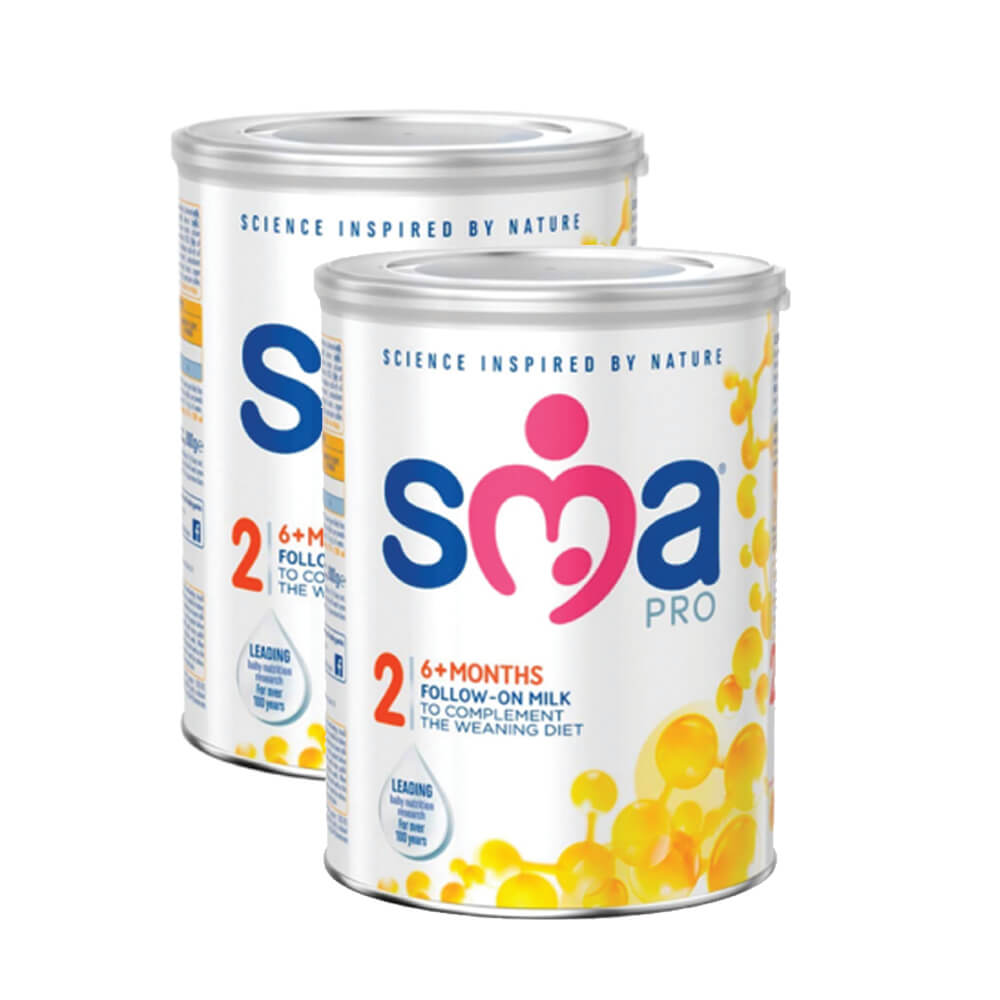 SMA PRO 2, Follow on Baby Milk Formula - 800gms, (Pack Of 2)