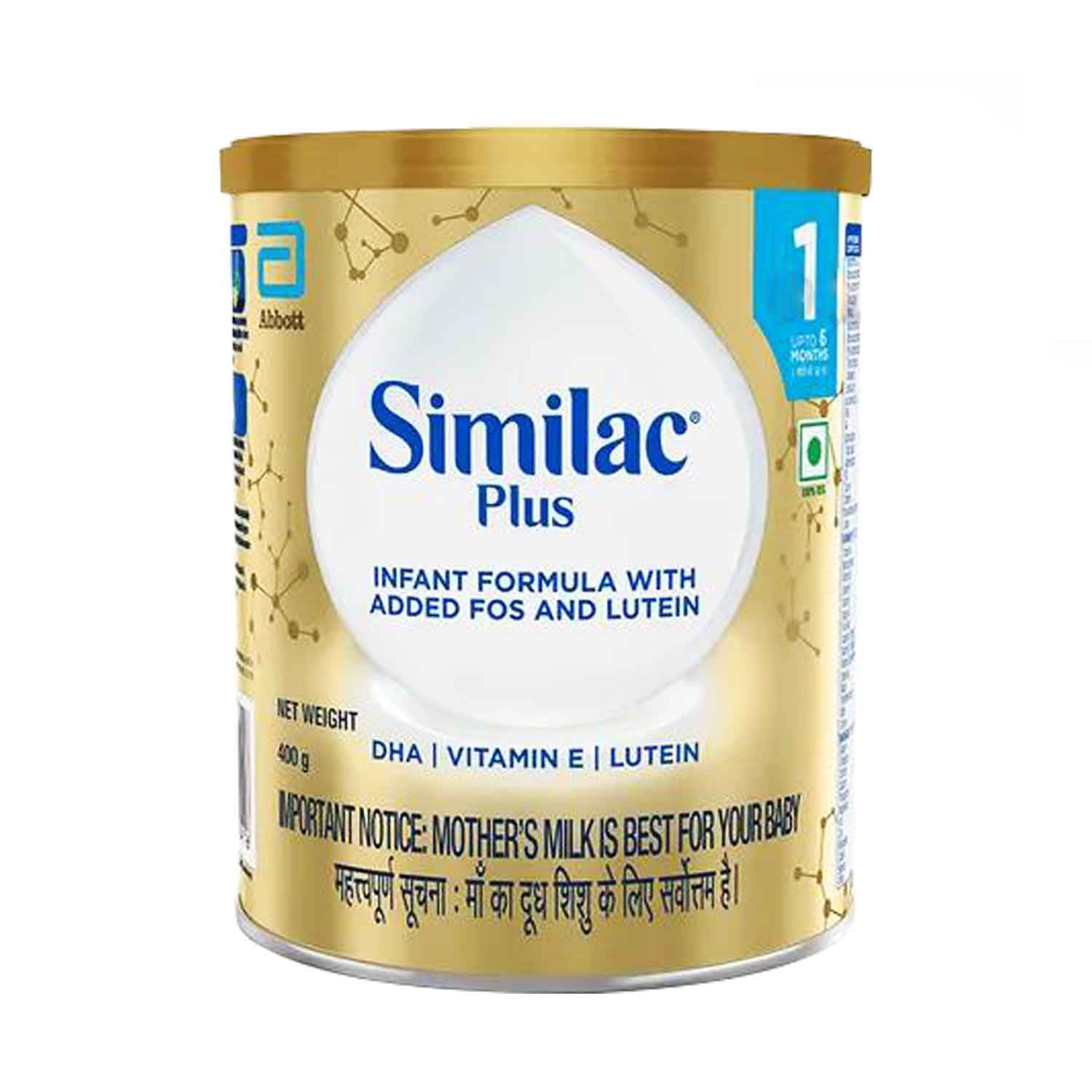 ABBOTT Similac IQ+ infant formula with added FOS and Lutein stage 1, 0 to 6 months - 400g