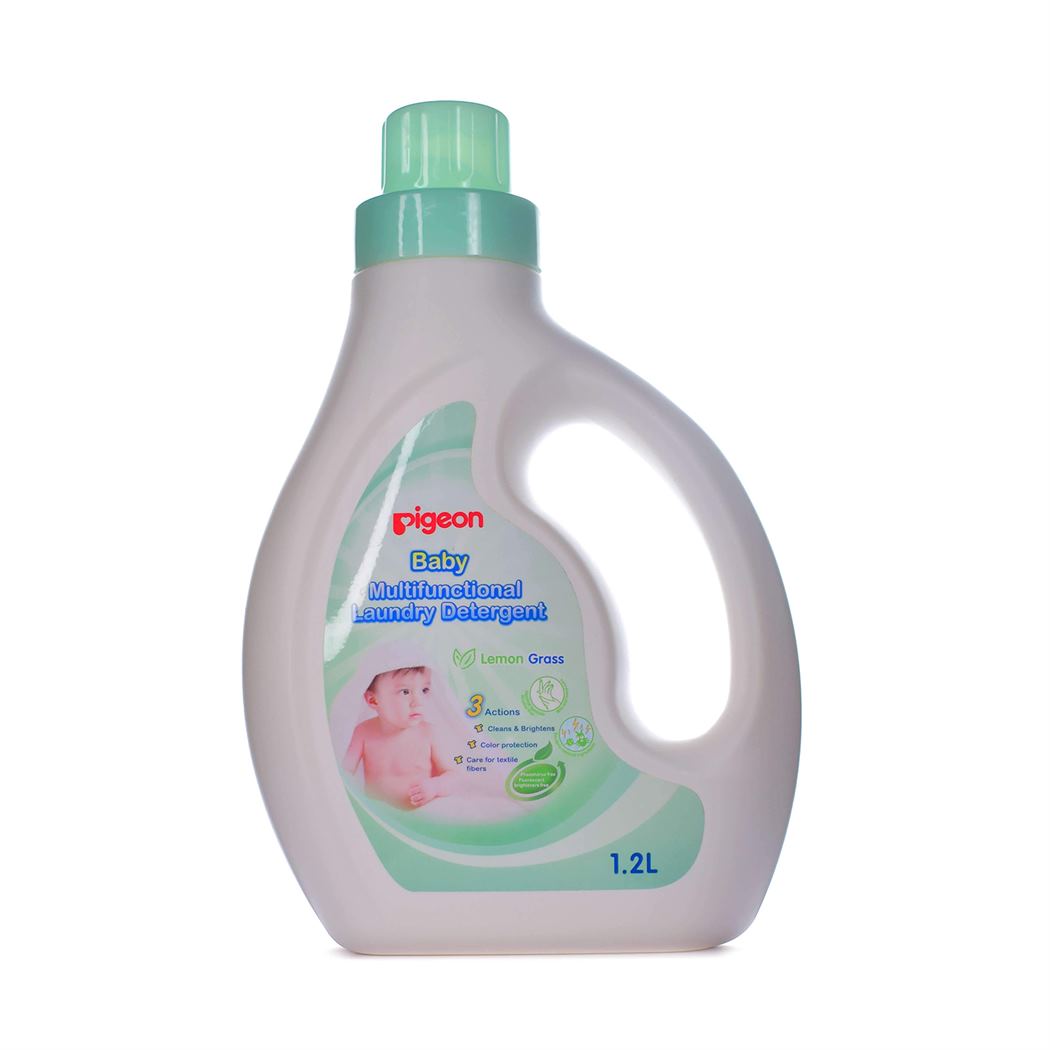 PIGEON Baby Multifunctional Laundry Detergent Lemon Grass 1.2L-uyyala-com.myshopify.com-Laundry Detergent-Pigeon