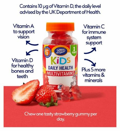 BOOTS Kids Daily Health Multivitamin Gummies