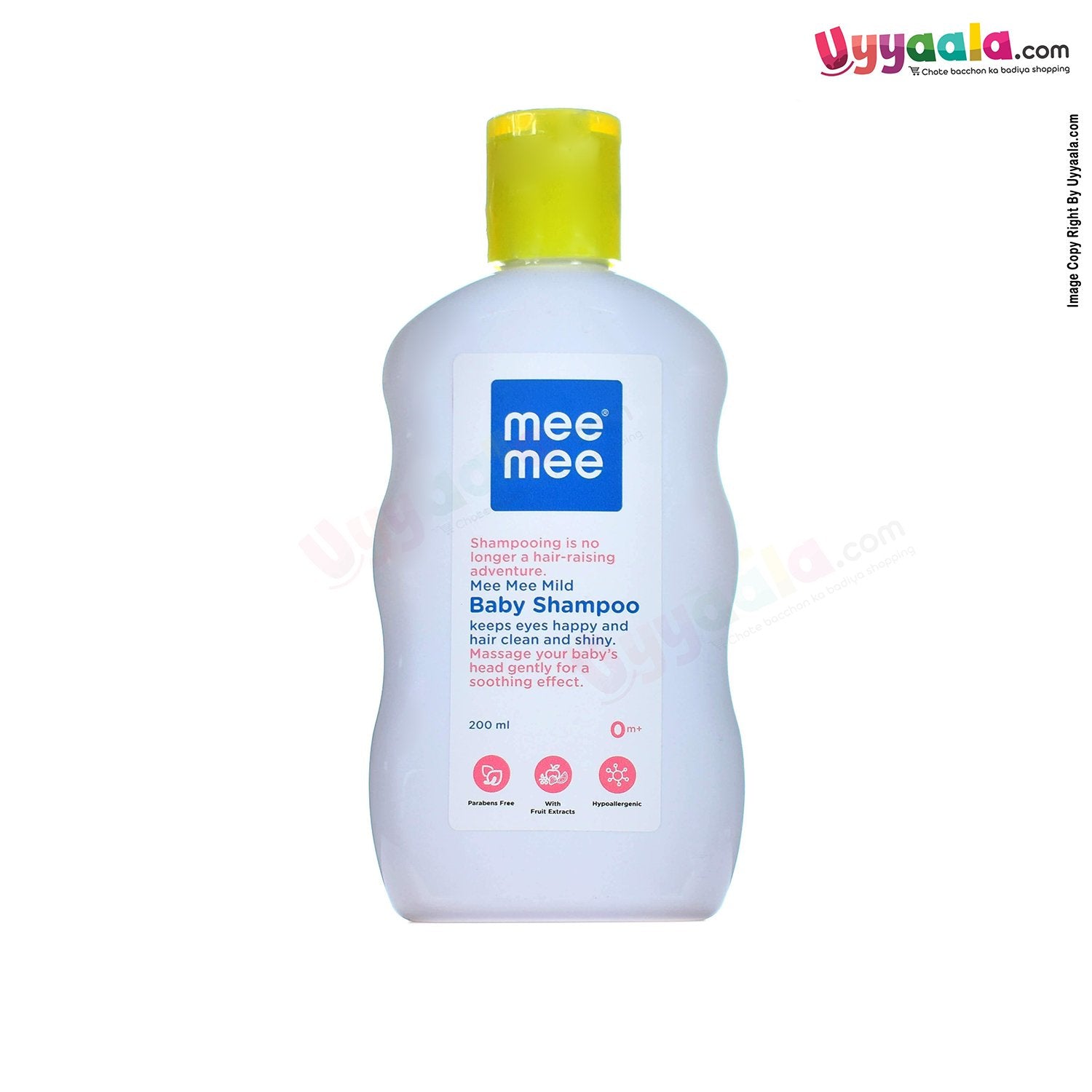 MEE MEE Mild Baby Shampoo Tear Free - 200ml-uyyala-com.myshopify.com-Shampoo-Mee Mee