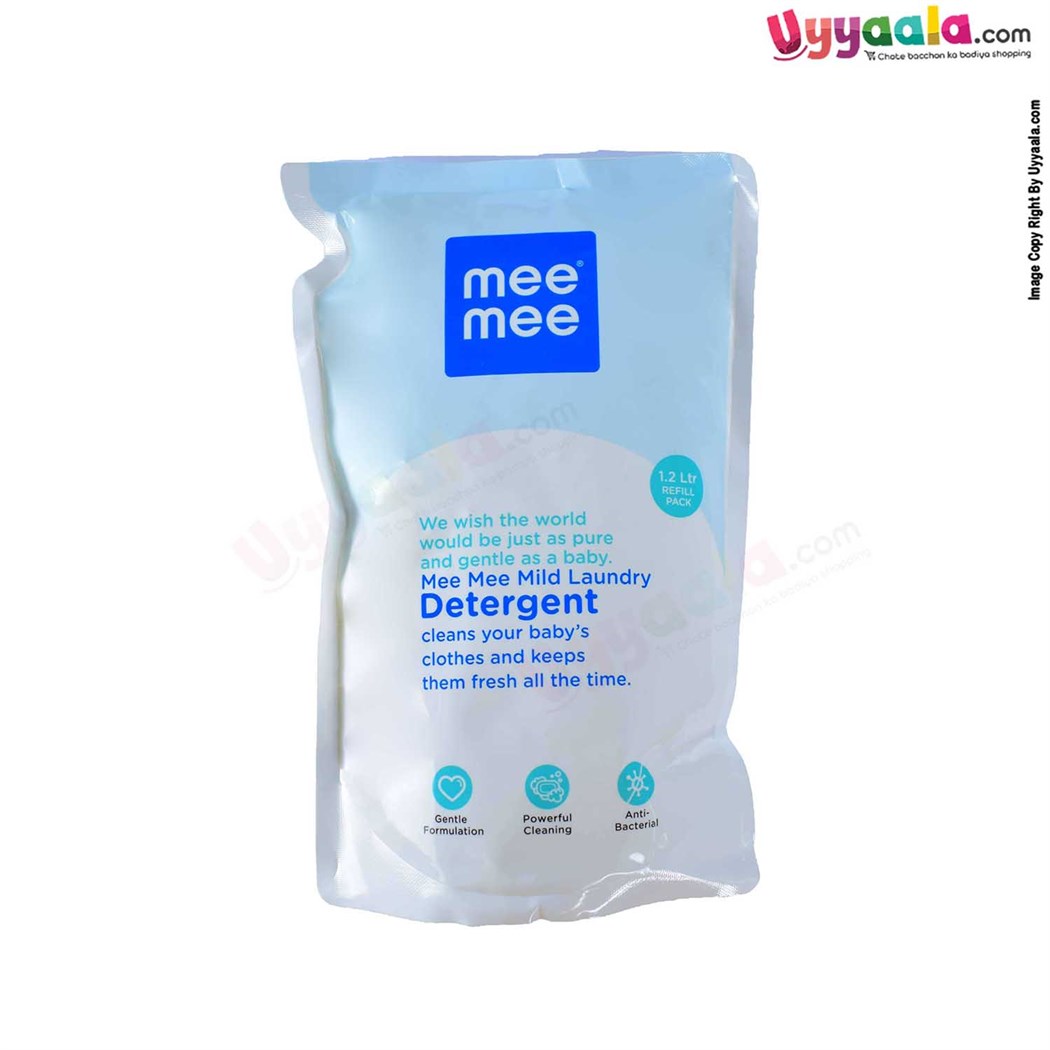 MEE MEE Mild Laundry Detergent Anti-Bacterial 1.2L Refill Pack-uyyala-com.myshopify.com-Laundry Detergent-Mee Mee
