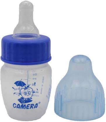CAMERA Mini Baby Feeding Bottle, 40ml Red - Main Image