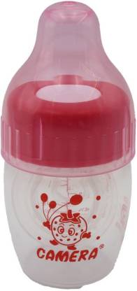 Mini baby feeding bottle, Red