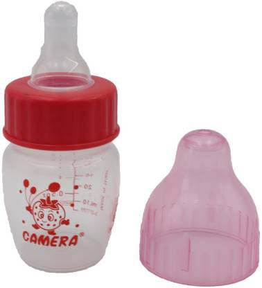 Feeding bottle for babies, Red