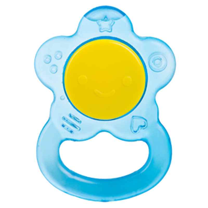 PIGEON Cooling Teether Star Shape with Handle 4+m Age, Blue