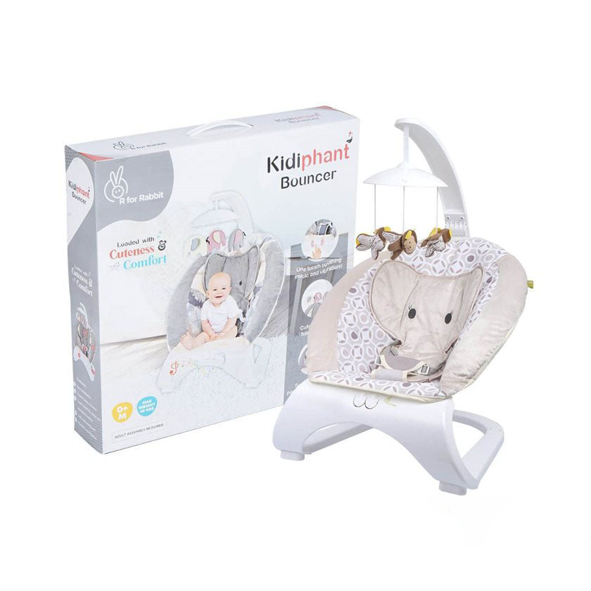 R for Rabbit Kidiphant Baby Bouncer for Babies - 0-2 Years