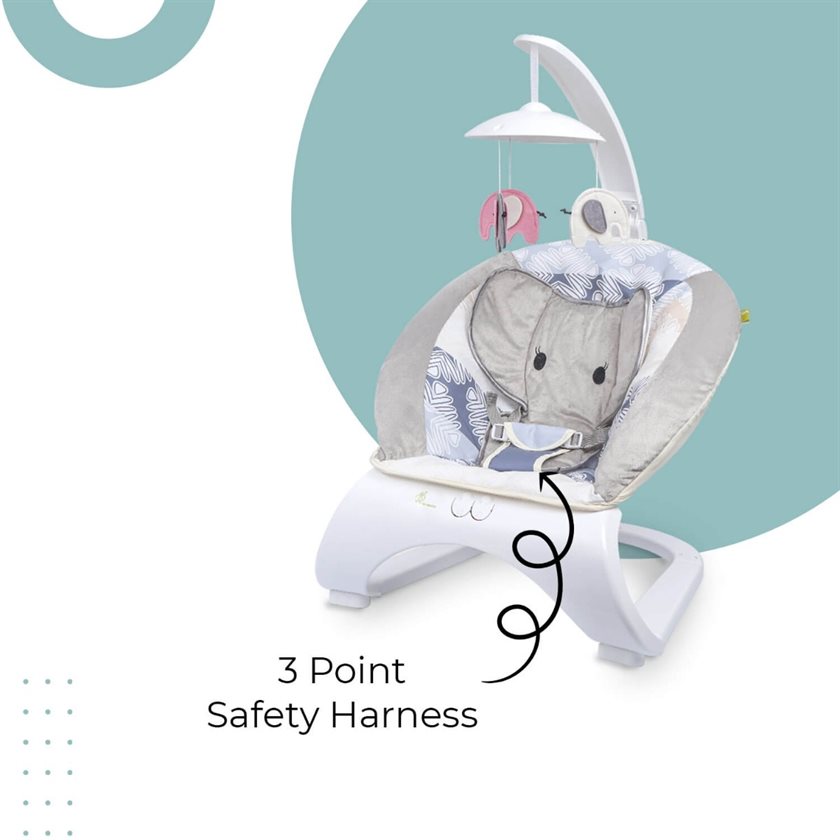 Kidiphant Baby Bouncer for Babies - 0-2 Years
