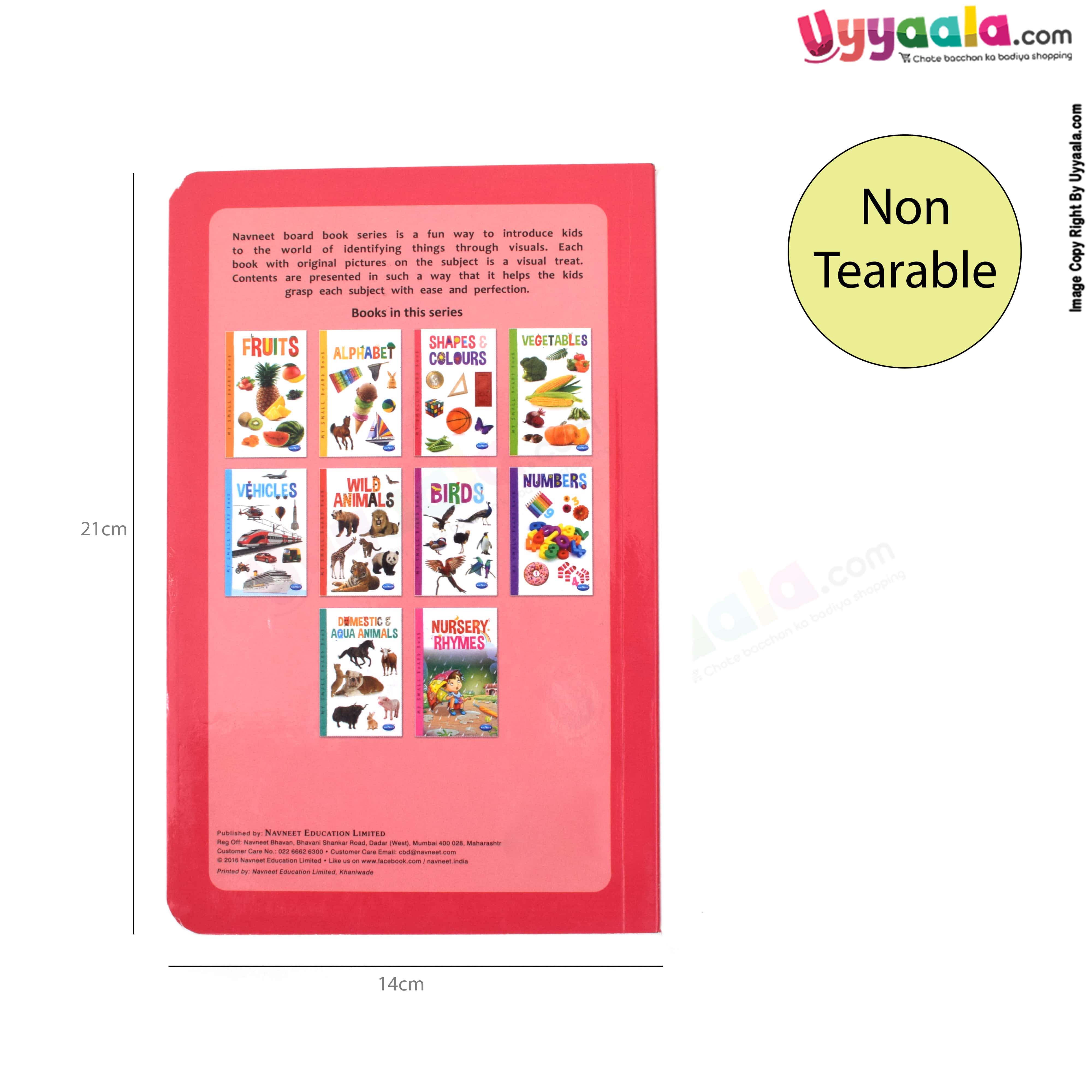 NAVNEET my small board book pack of 2 - shapes & color & numbers - 1-5 years