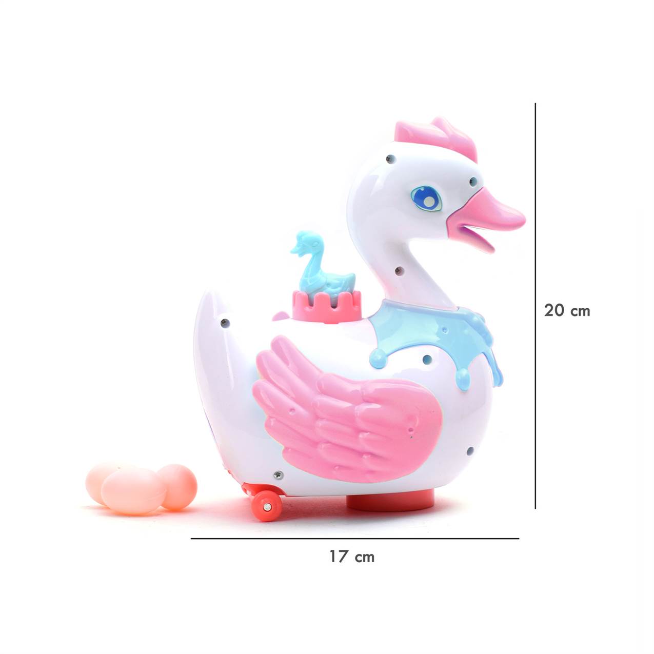 Buy Swan will Lay Eggs Battery Operated Toy Online in India at uyyaala.com