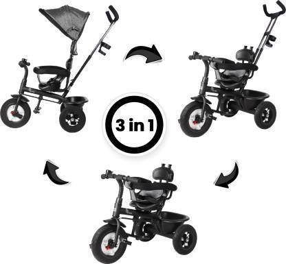 R FOR RABBIT Tiny Toes Sportz Baby Tricycle for Kids with Parental Control & Sun Proof Canopy