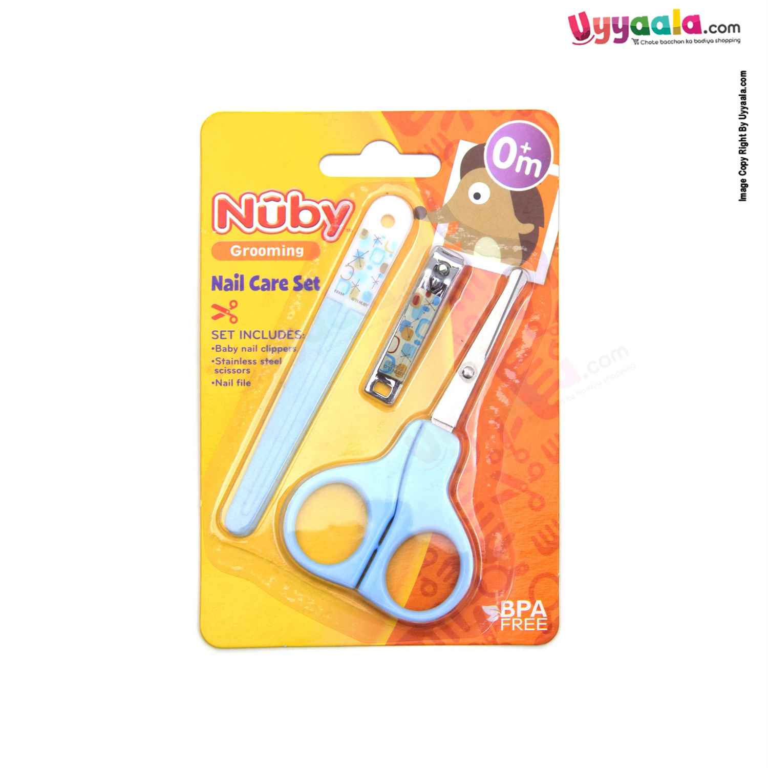 NUBY Grooming set for baby nail care - 0+m