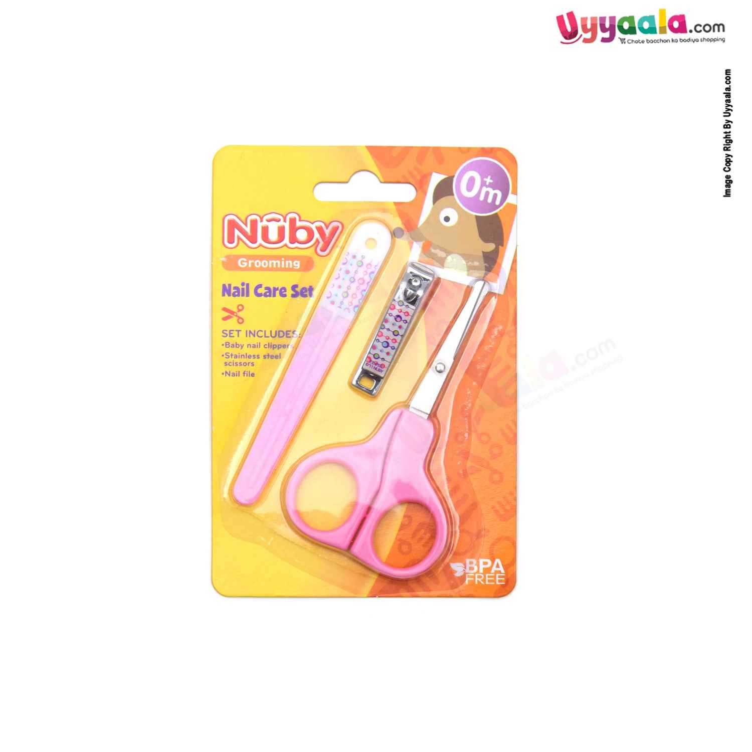 NUBY Grooming set for baby nail care - 0+m
